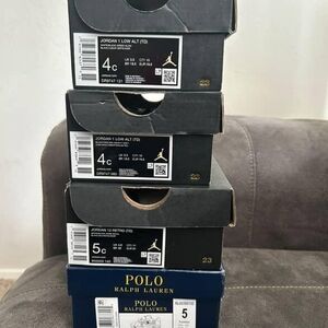 Ralph Lauren Black and Blue Sneakers Premium Style